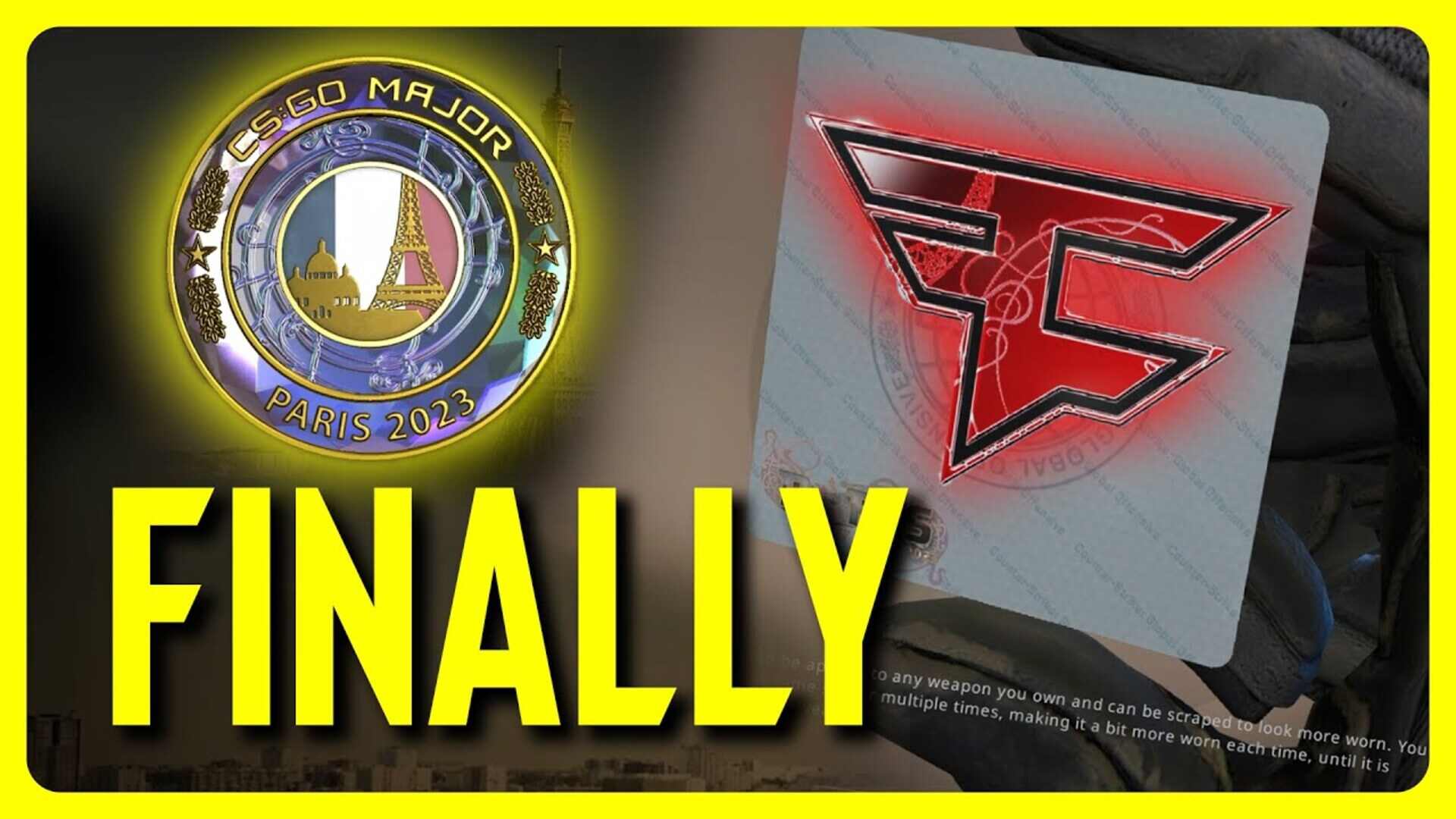 CSGO Paris Major Stickers and Pick’Em Challenge Released Sportslumo