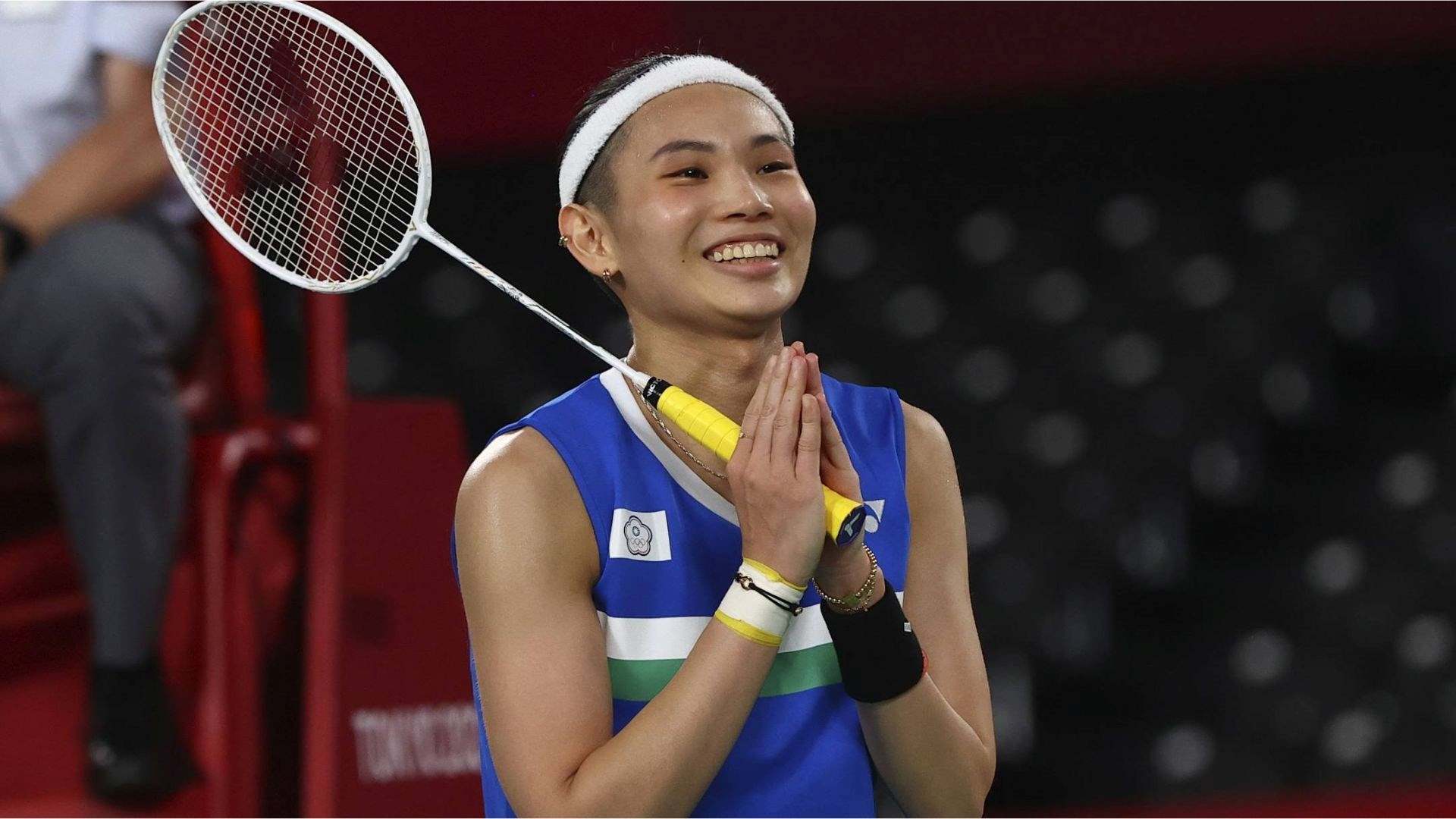 Tai Tzu-ying after her match (Image Credits - Twitter)