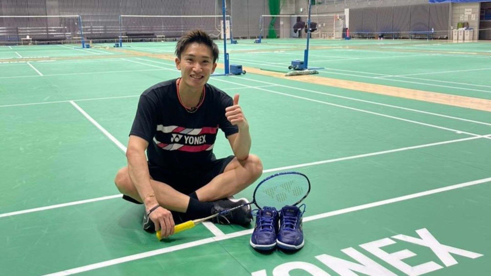 Kento Momota in a file photo (Image Credits - Instagram)