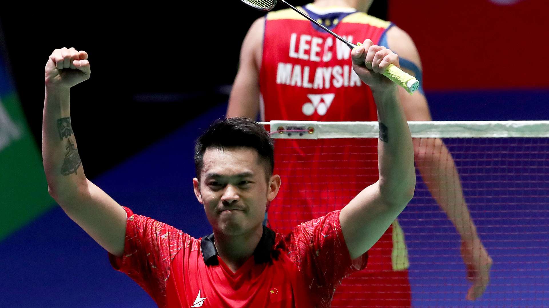 Lin Dan in a match against Lee Chong Wei (Image Credits - Twitter)