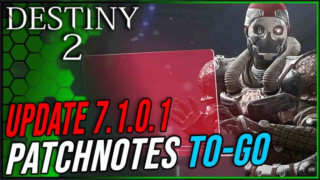 Destiny 2 Update 7.1.0.1 Enhancing Weapon Swapping and Gameplay