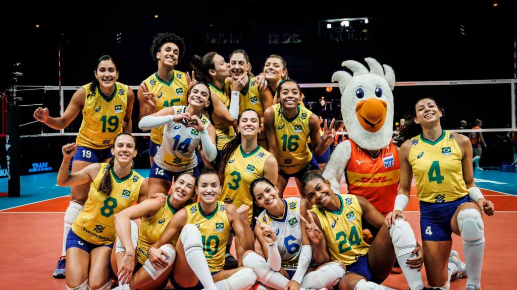 Brazil vs China, Quarterfinal FIVB Volleyball Women's Nations League