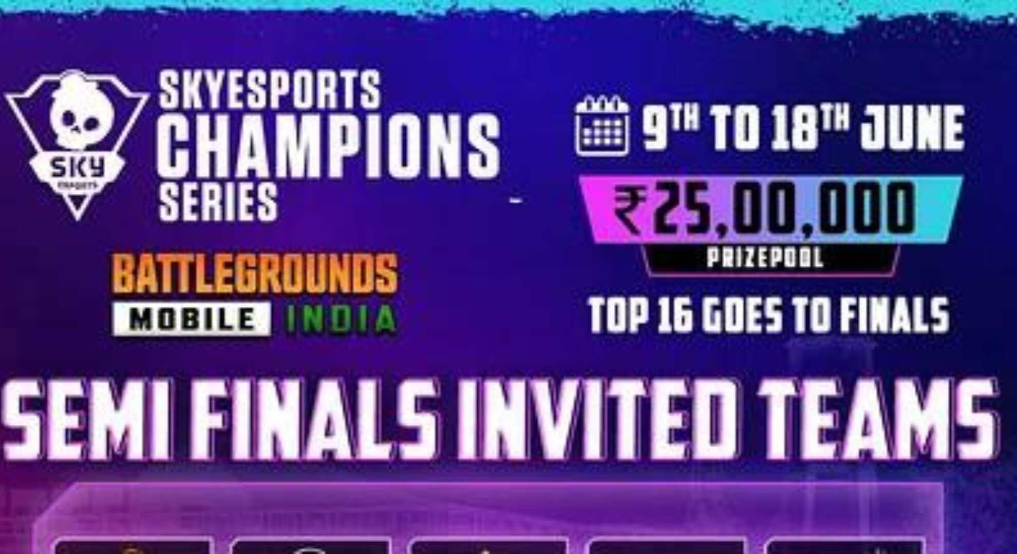 Skyesports Championship Series 2023 (SCS) Semi Finals Day 4 Schedule