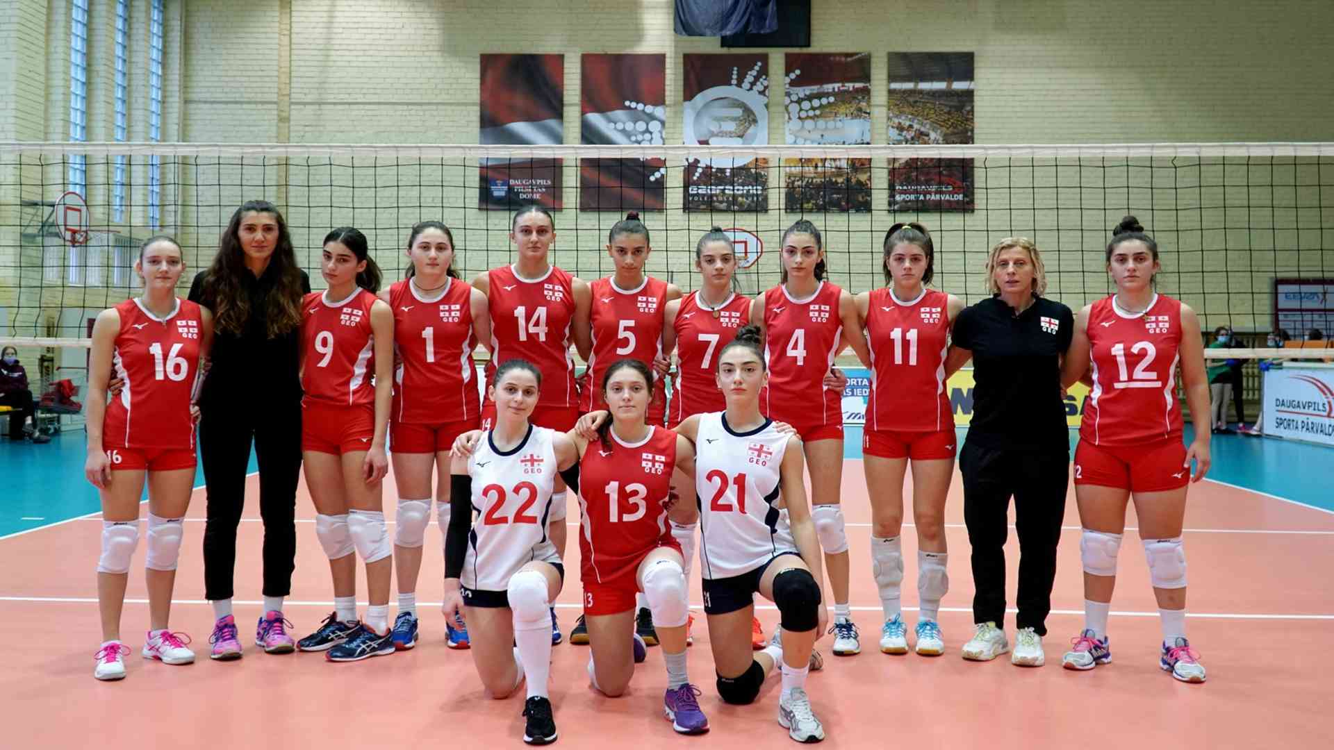 Georgia vs Serbia: CEV U17 Volleyball European Championship 2023 Women ...