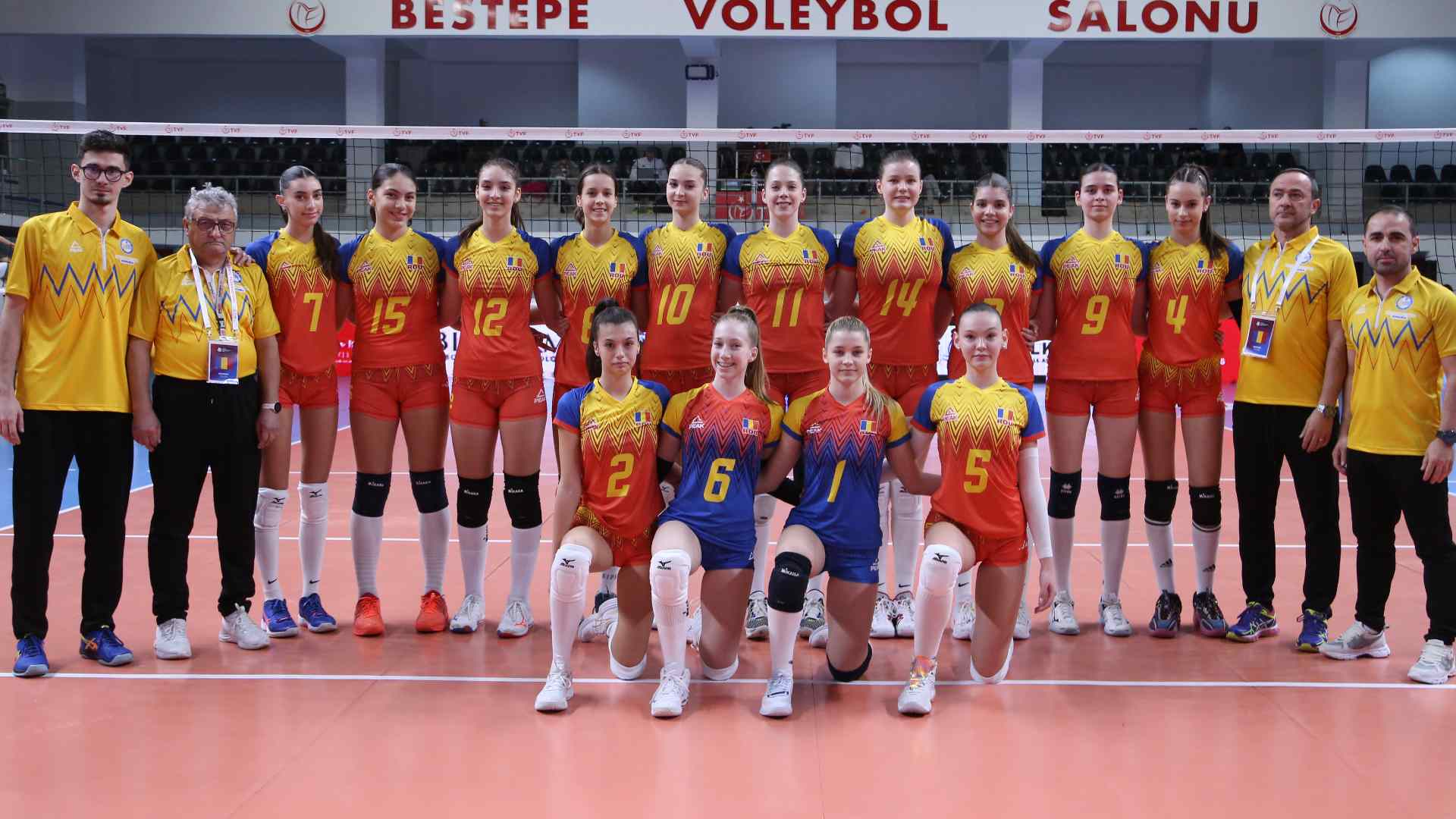 Romania vs Slovenia: CEV U17 Volleyball European Championship 2023 ...