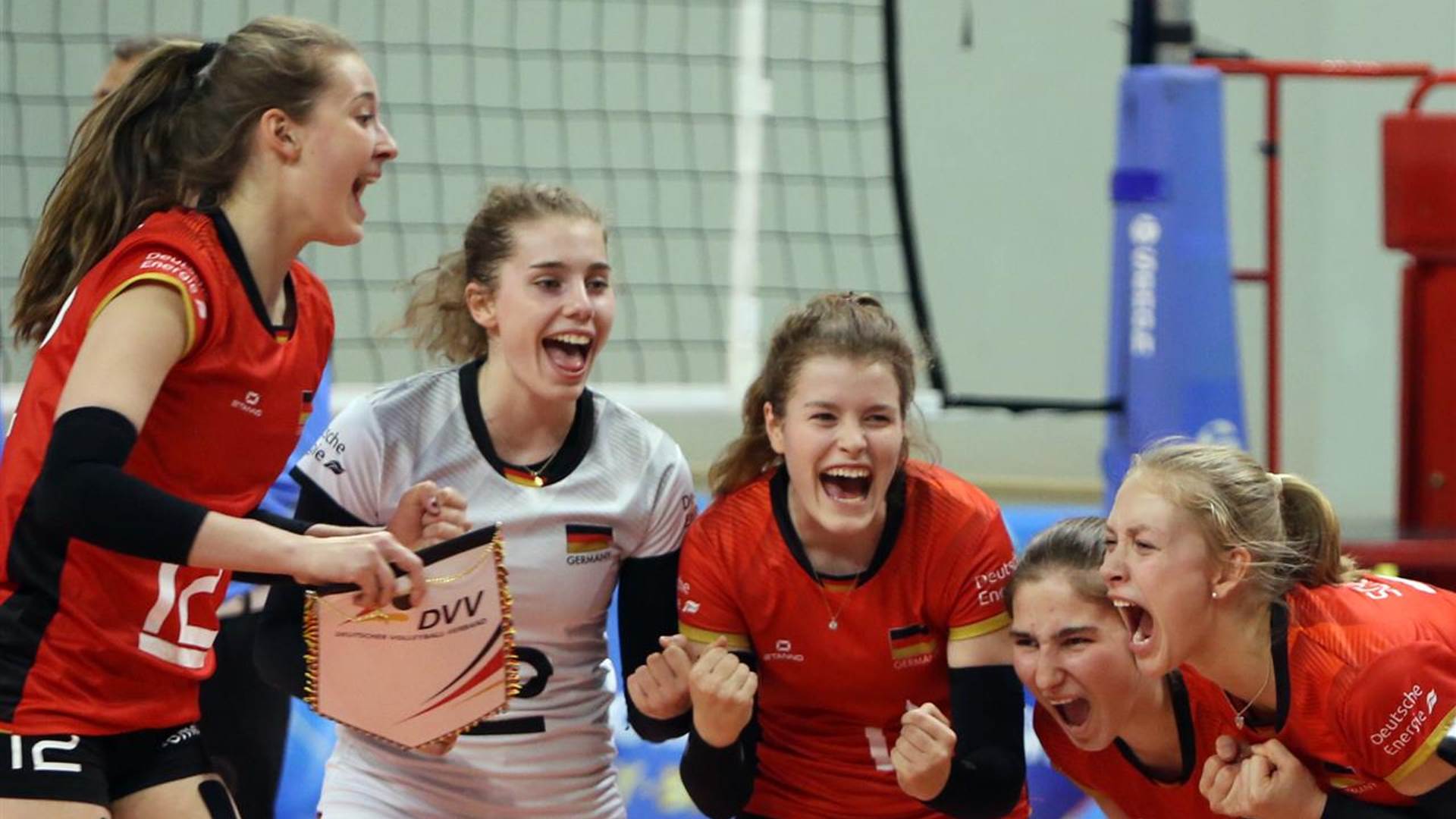 Belgium vs Germany CEV Women's U17 European Volleyball Championship