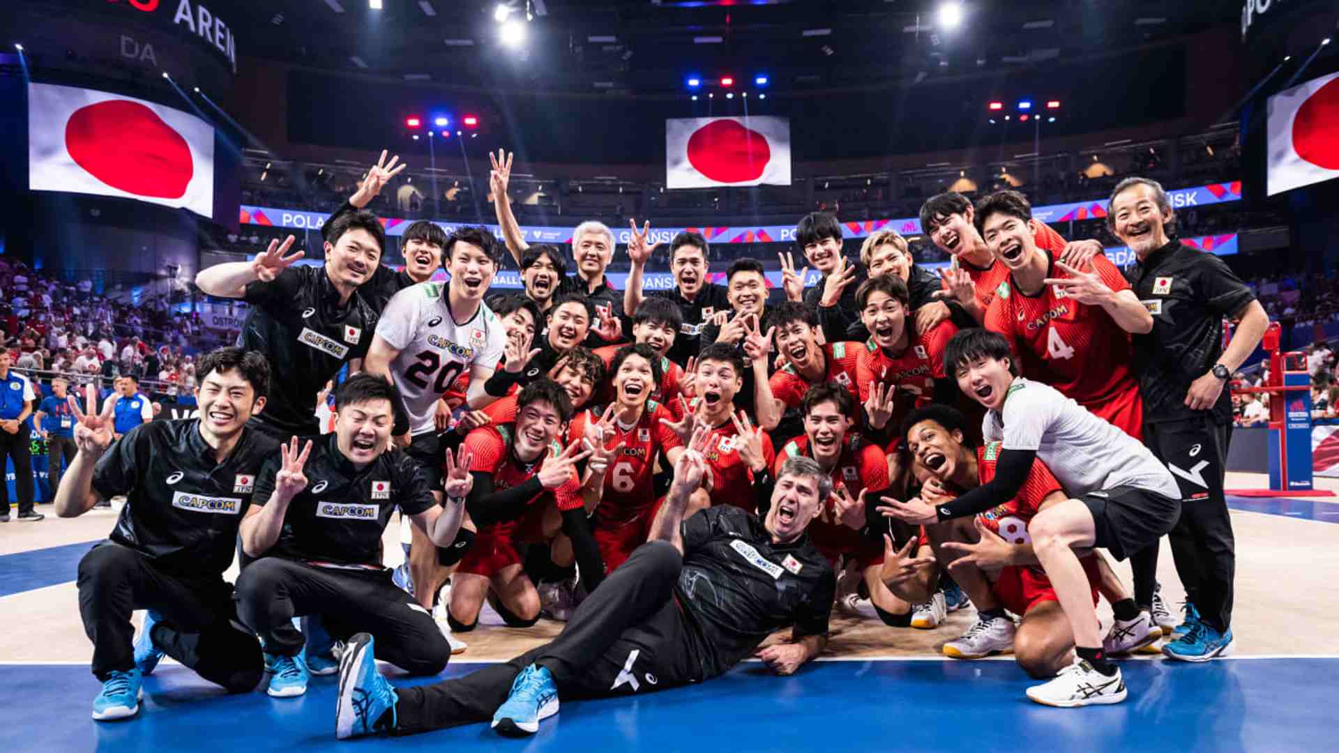 Japan vs Qatar, Semifinal, Asian Men's Volleyball Championship 2023 ...