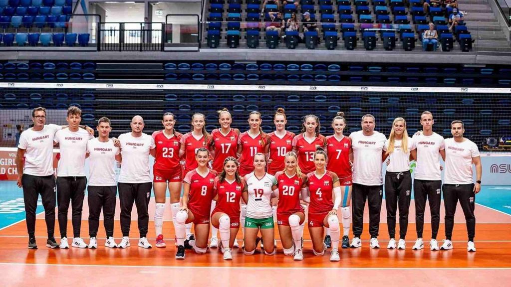 Hungary vs Egypt FIVB Volleyball Girls’ U19 World Championship 2023 ...