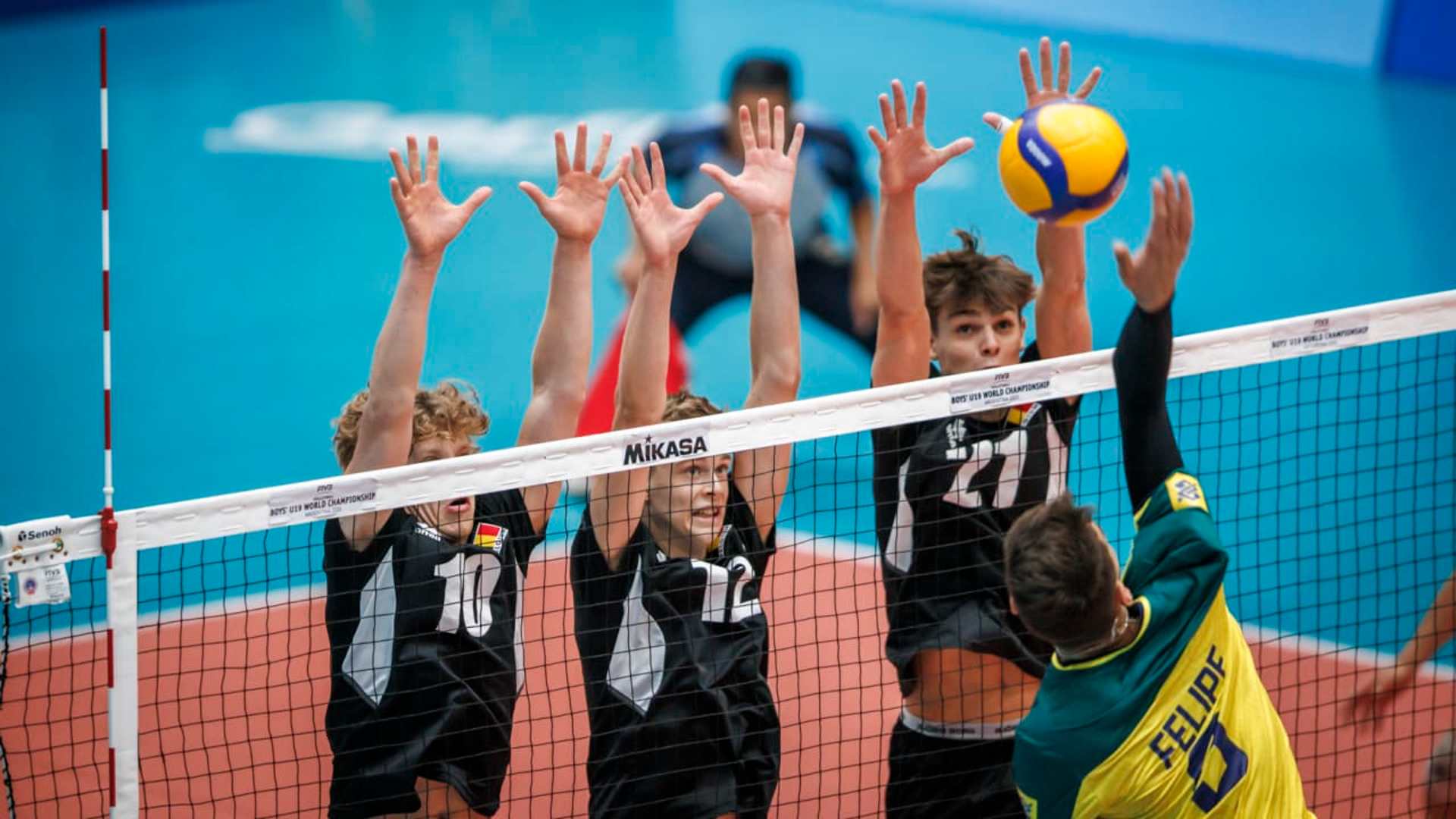 Belgium vs Slovenia, Round of 16 FIVB Volleyball Boys’ U19 World