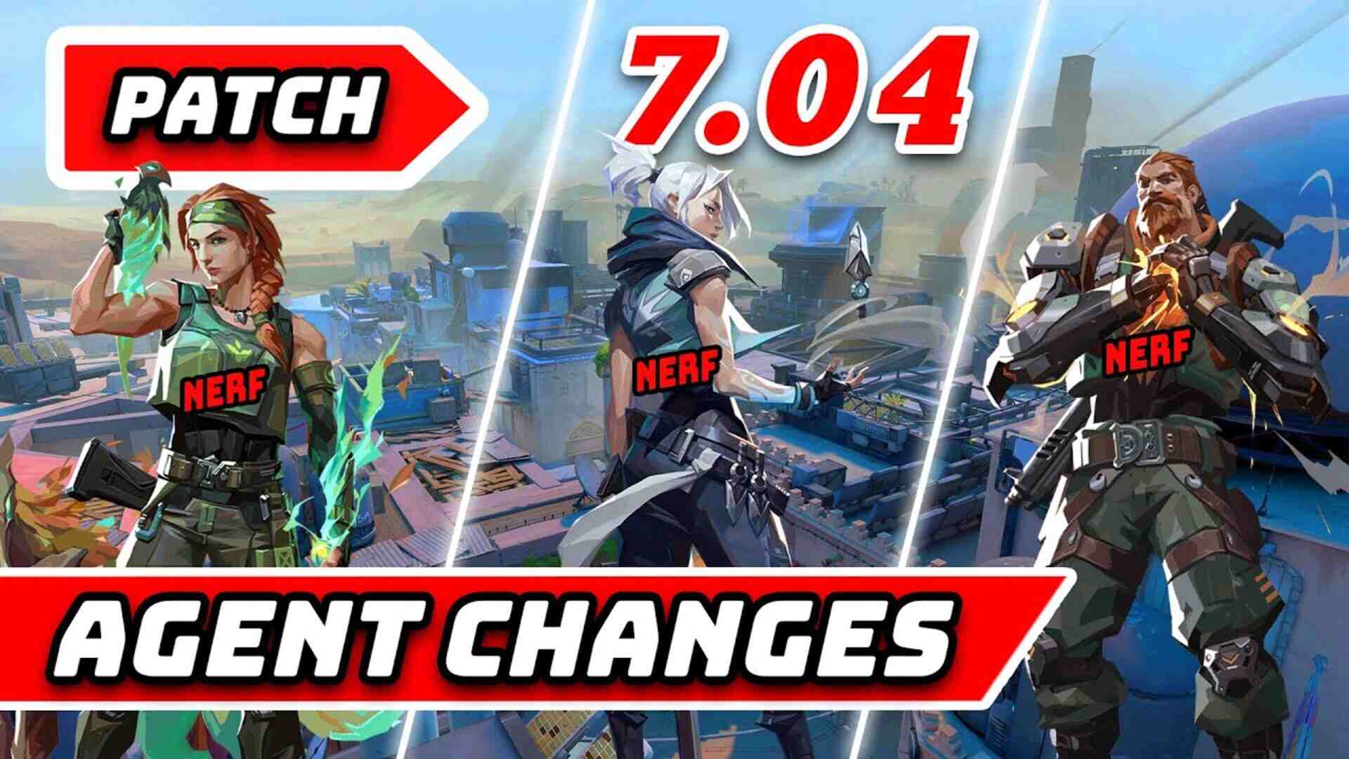 Valorant Patch 7.04 Agent Balance Shifts and Gameplay Enhancements Revealed Sportslumo