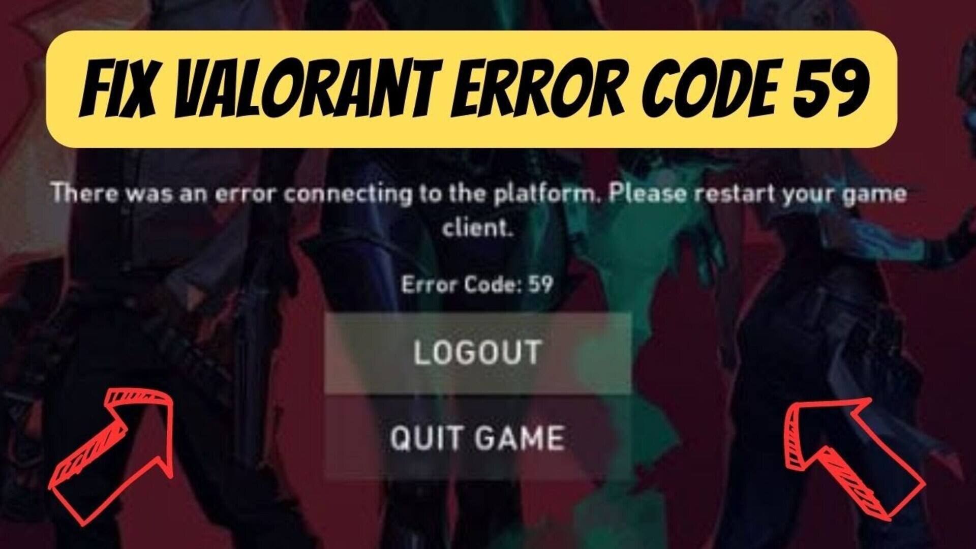 How to Fix Valorant Error Code 59: A Comprehensive Guide - Sportslumo