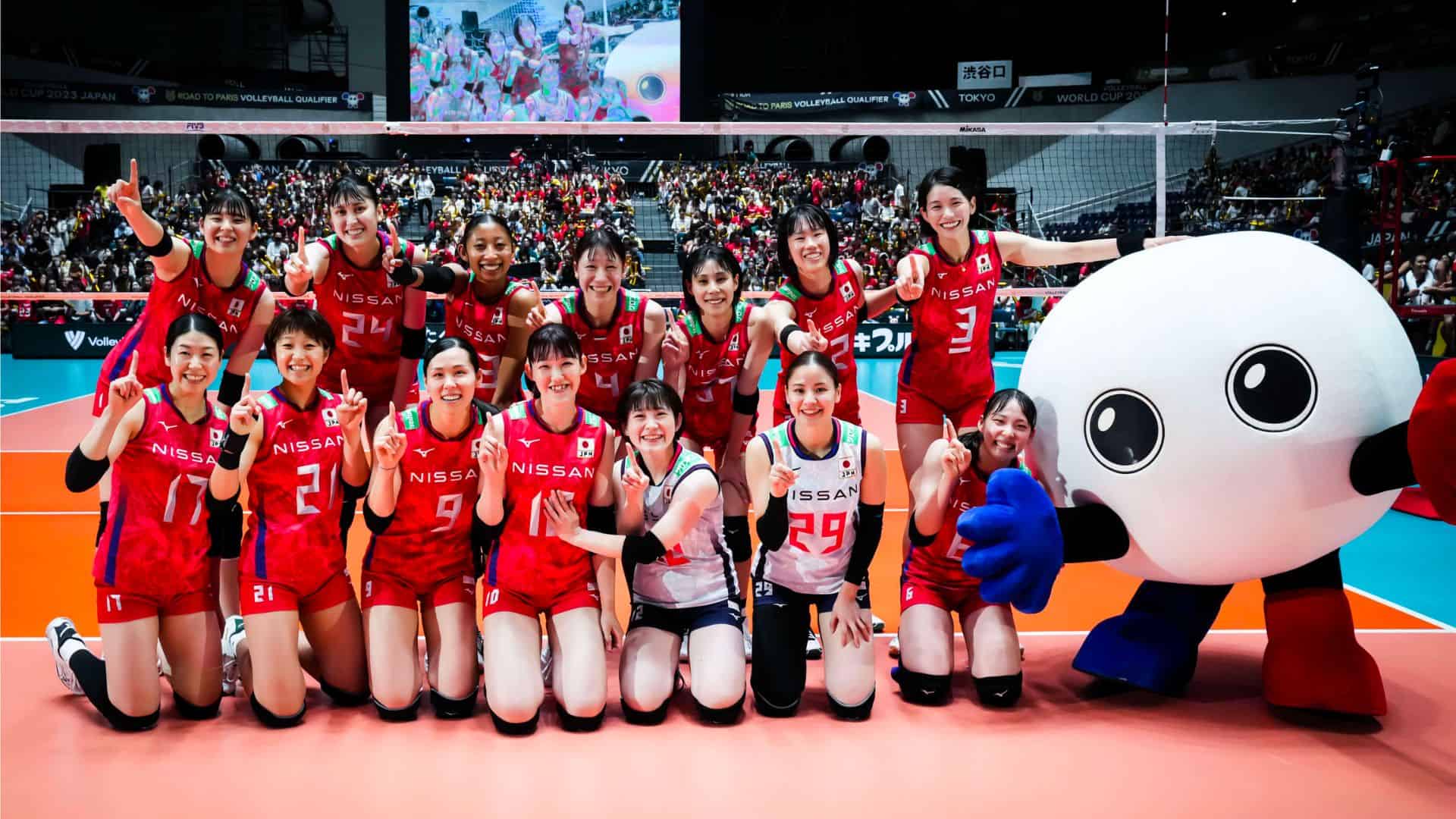 Japan vs Turkey, Paris Olympics Volleyball Qualifier 2023 Women Live