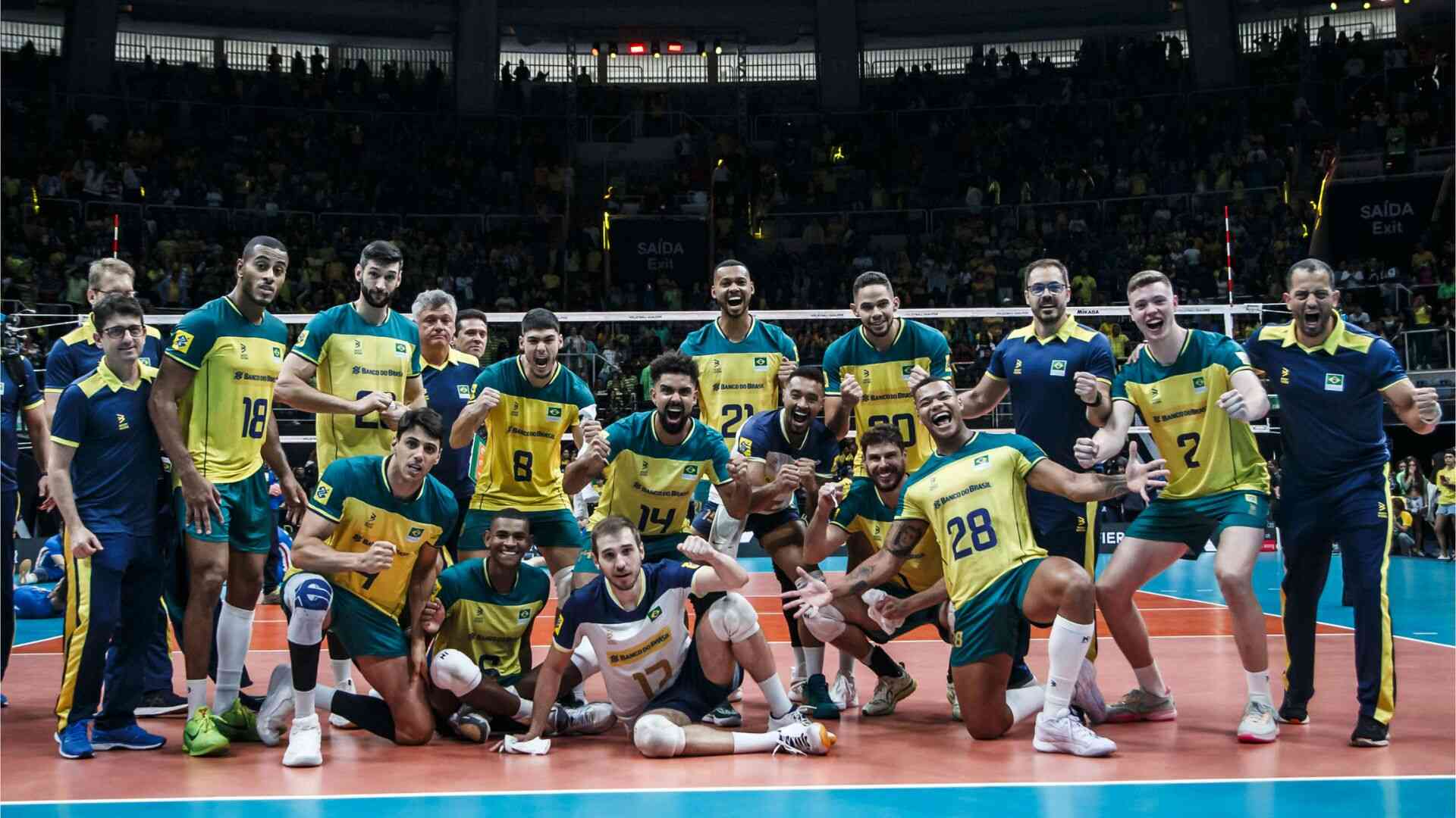 Brazil vs Ukraine, Paris Olympics Volleyball Qualifier 2023 Men Live