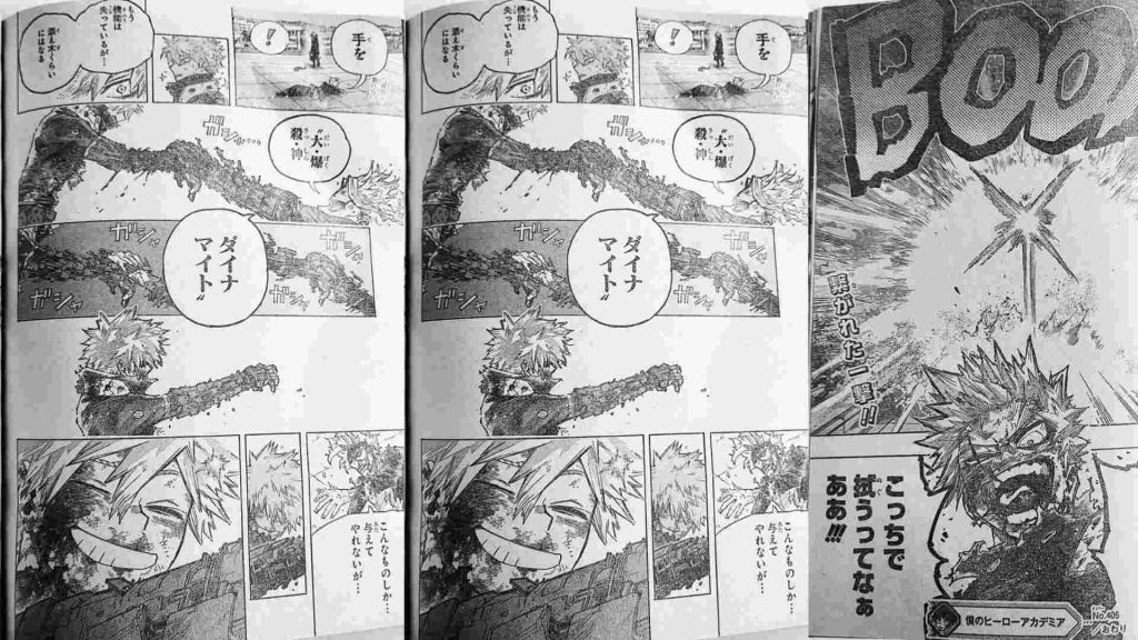 MY HERO ACADEMIA Chapter 405 SPOILERS LEAKS AND RAW SCANS - EDGE