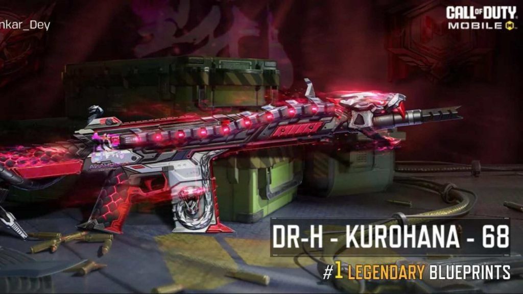 How to Get the Free Legendary DR-H - Kurohana Crate in COD: Mobile