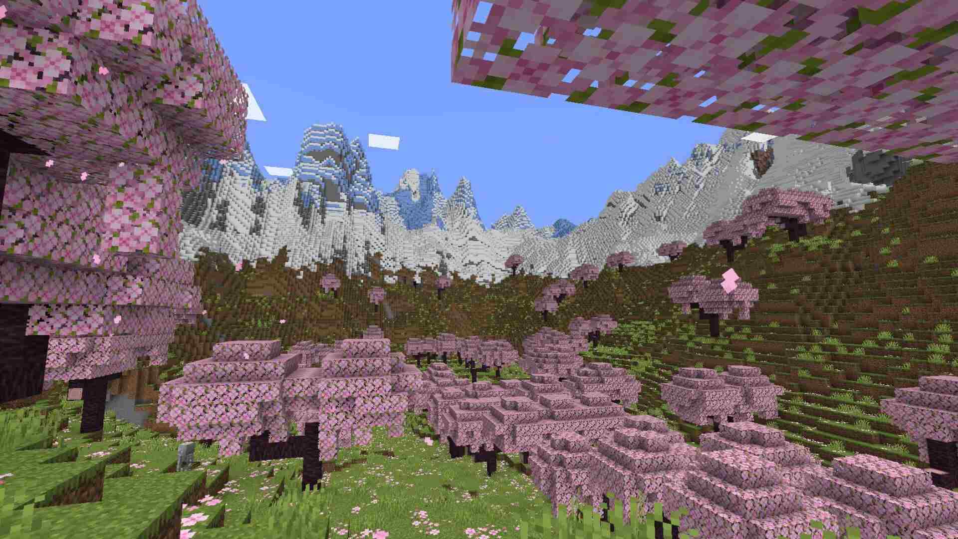 Top 10 Seeds for Cherry Blossom Biomes and Adventures in Minecraft ...